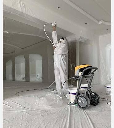 Отделочные работы: Покраска стен, Покраска потолков, На масляной основе, На водной основе, Больше 6 лет опыта — 2