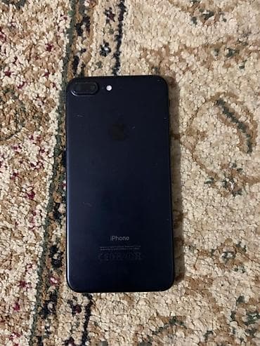 Техника жана электроника: IPhone 7 Plus, Колдонулган, 128 ГБ, Кара, 100 % — 2