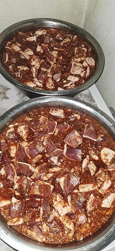 Птицы: Маринад для шашлыка готовый утиные грудки 1кг 500 сом — 2