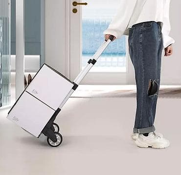 тележка: Садово-строительная тачка и тележка, Алюминиевый, Двухколесная, Новый, В розницу — 7