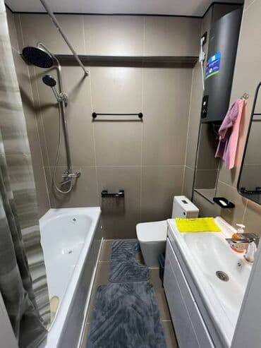 бишкек купить квартиру: 1 комната, 38 м², Элитка, 12 этаж, Евроремонт — 8