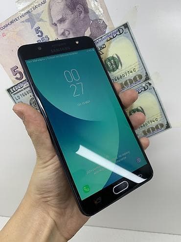 телефон j7: Samsung Galaxy J7 Prime, Б/у, 32 ГБ, цвет - Черный, 1 SIM, 2 SIM — 4
