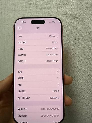 домашний вентилятор: IPhone 17 Pro, 256 ГБ, Оранжевый, Коробка, 100 % — 2