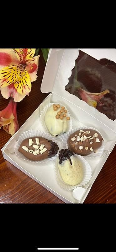 дубайский шоколад оригинал купить: Набор авторских конфет и королевских фиников в шоколаде. Отличный — 5