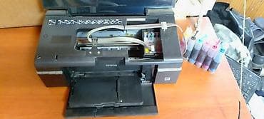 mini portable printer: Фотопринтер Epson Stylus Photo P50 с подключённой системой непрерывной — 2
