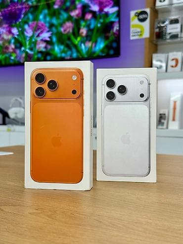 Смарт-часы: IPhone 17 Pro Max, Оранжевый, Коробка, 100 % — 1