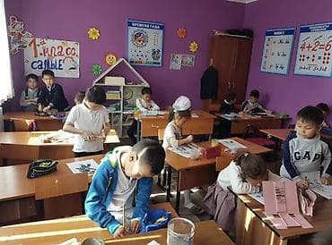 office table: Комплект парты и стула, Б/у — 1