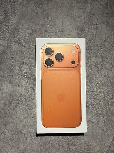 17 pro max: IPhone 17 Pro, Оранжевый, Коробка — 1