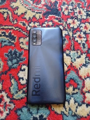 Redmi, Redmi 9T, Б/у, 128 ГБ, цвет - Черный, 2 SIM