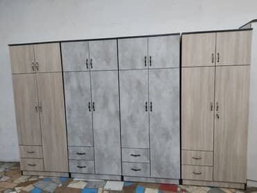 купе шкаф цена: Шкаф для одежды, Новый, Прямой, ЛДСП — 5