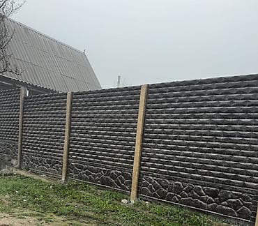 алюминиевый борт: Панельные заборы из бетона/ЖБИ - Секции из декоративных бетонных — 2