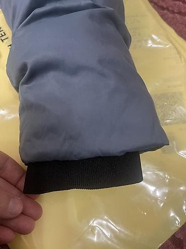 Кофты, свитеры: Зимняя теплая куртка VEPSAEC. 42 размер, Цвет: серо-голубой. б/у — 4