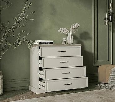 комод турецкий: Комод для одежды, Новый, Без зеркала, МДФ, цвет - Бежевый, В рассрочку, Бесплатная доставка — 3