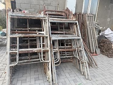 строительные лесы: Строительные леса (рамные) и комплектующие - Рамы лесов из стальных — 1