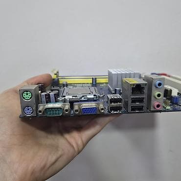 Настольные ПК и комплектующие: Материнская плата для ПК, Новый, ASRock, LGA775, Micro-ATX — 3