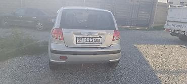 Унаа сатуу: Hyundai Getz: 2005 г., 1.4 л, Кол менен иштөөчү, Бензин, Хетчбек — 2