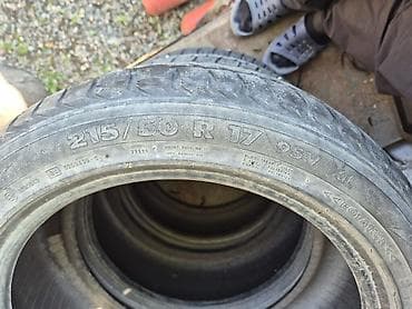 балон зимние: Колеса в сборе 215 / 50 / R 17, Зима, Б/у, Комплект, Литые, отверстий - 5 — 2