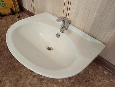 white board: Раковина для ванной, Особенности: Глянцевое, Материал: Керамика — 1