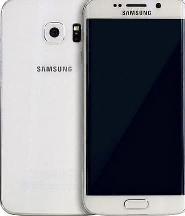 samsung folder: Samsung Galaxy S6, Б/у, 32 ГБ, цвет - Белый, 1 SIM — 1