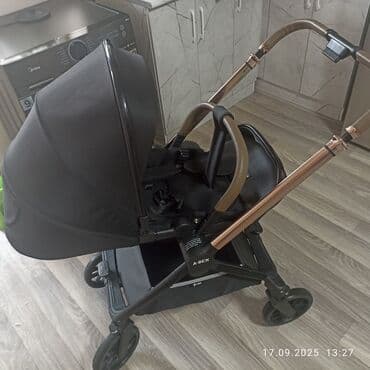 прогулочная коляска peg perego: Коляска, цвет - Черный, Новый — 7