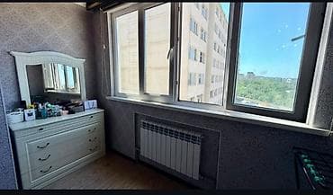Квартиры: 1 комната, 45 м², Кок-Жар ж/м 106 серия улучшенная, 5 этаж, Свежий ремонт — 7