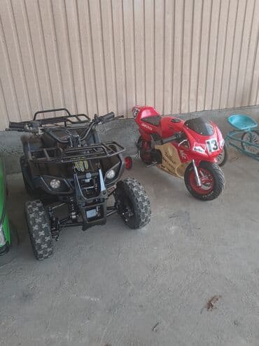 мопед ош: Продам детский МОТО байк квадроцикл 40 тыс бензиновый двигатель 50куб — 2