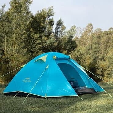 где можно купить палатку для отдыха: Походная двухслойная палатка Naturehike P-series . ВМЕСТИМОСТЬ — 4