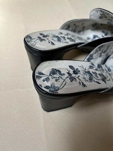 обувь 38: Сабо, 38, Gucci, Б/у, цвет - Черный, Самовывоз — 5