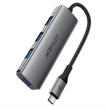micro sd card: Название: HUB ACEFAST J17 USB-A 4-in-1 HUB, metal gray Категория — 1