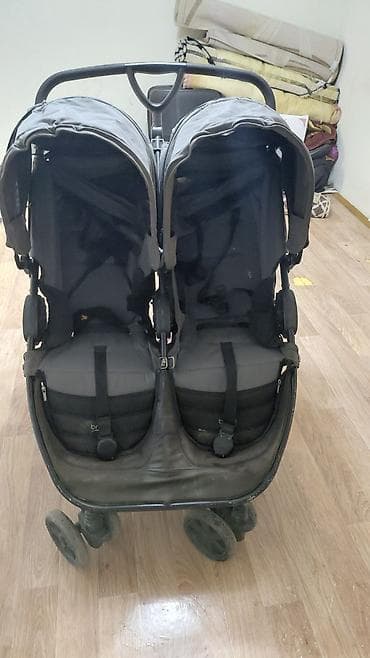 каляска двойная: Детская коляска для двоих Britax B-Agile Double, цвет серый. Основные — 2