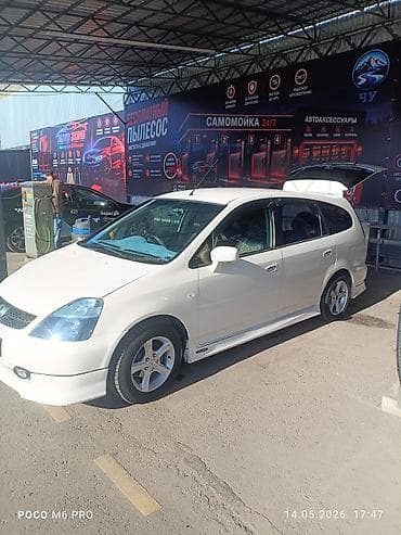 стрим фар: Honda Stream: 2003 г., 1.7 л, Автомат, Бензин, Минивэн — 3
