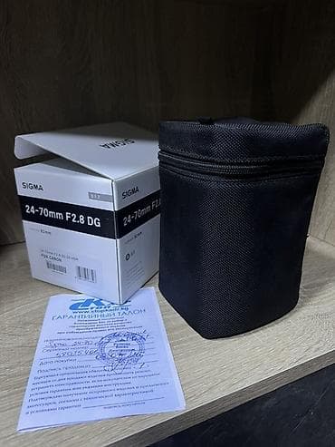 бленде: Sigma 24–70mm f/2.8 EX DG HSM для Canon EF Продаю объектив Sigma — 5