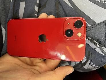 13 mini iphone: IPhone 13 mini, Б/у, 256 ГБ, Красный, Кабель, 80 % — 1