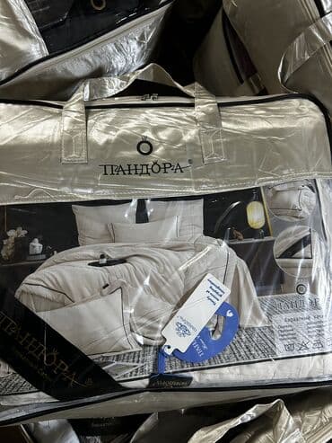 шерстяные постельные принадлежности: Комплект «Пандора» — бархатный сатин для спальни Состав набора: - — 5