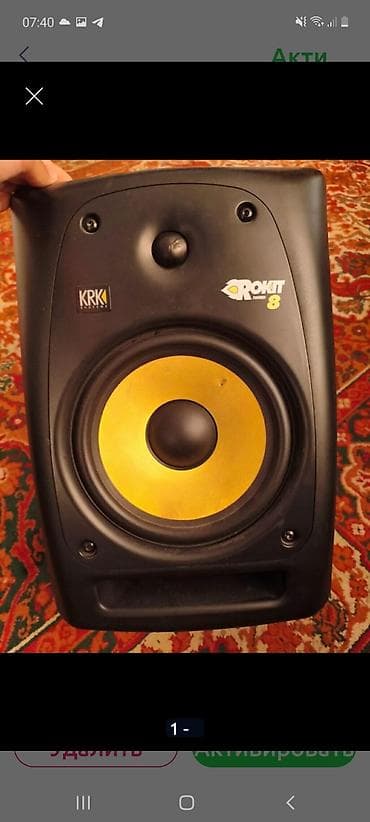 samsung flip: Продаю студийные мониторы KRK Rokit 8 - Формат: двухполосный — 3