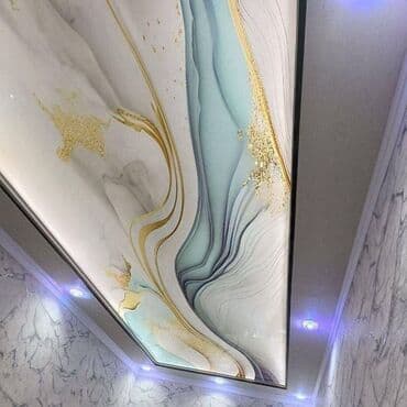 покраска стен водоэмульсионной краской цена бишкек: Керме шыптар Жылтырак, Жылтырабаган, 3D потолоктор Кепилдиги, Акысыз консультация, Акысыз ченөө — 2