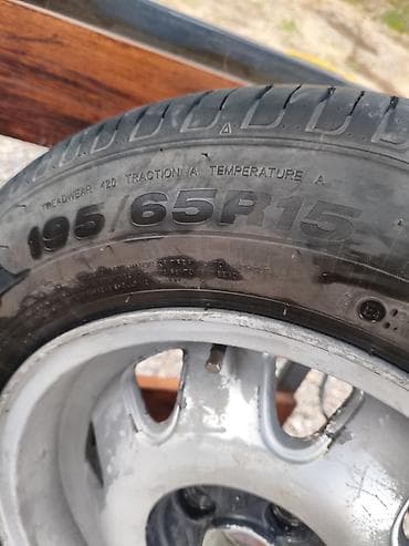 набор ключей 94: Колеса в сборе 195 / 65 / R 15, Лето, Новый, Комплект, Легковые, Литые, отверстий - 4 — 4