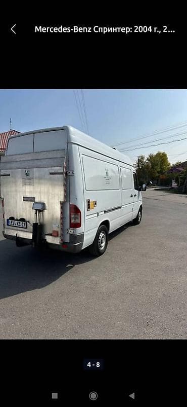 sprinter 315: Mercedes-Benz Спринтер: 2004 г., 2.2 л, Механика, Дизель, Фургон — 7