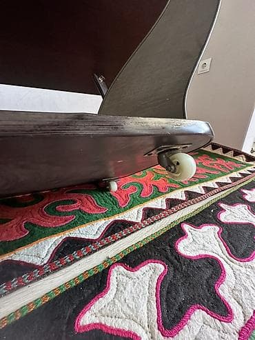 стол для гостиный: Журнальный стол, Прямоугольный, С колесиками, цвет - Коричневый — 3