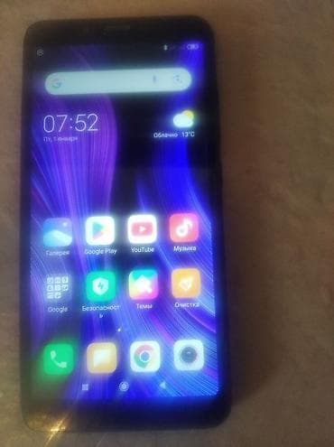 Redmi, Redmi 6A, Б/у, 32 ГБ, цвет - Черный, eSIM