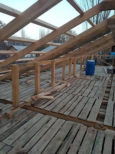 черновой потолок: Монтаж двускатных и односкатных крыш «под ключ» Профессиональное — 3