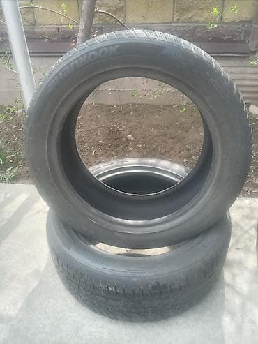 winter: Шины 225 / 50 / R 17, Зима, Б/у, Пара, Hankook — 2