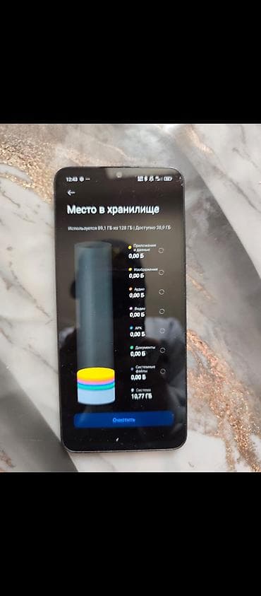 Техника и электроника: Redmi, Redmi 14C, Б/у, 128 ГБ, цвет - Черный, 2 SIM — 2