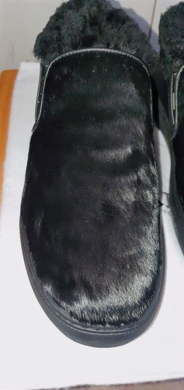 сапоги зимние женские натуральная кожа натуральный мех распродажа: Мужские ботинки, 42, Bally, Новый, цвет - Черный, Платная доставка — 4