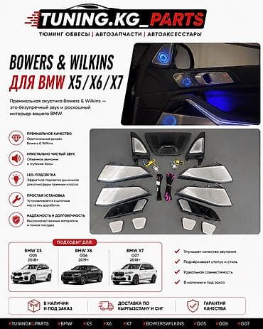 e53 x5: Bowers & Wilkins для BMW X5 / X6 /X7 ✔ Оригинальный дизайн Bowers — 1