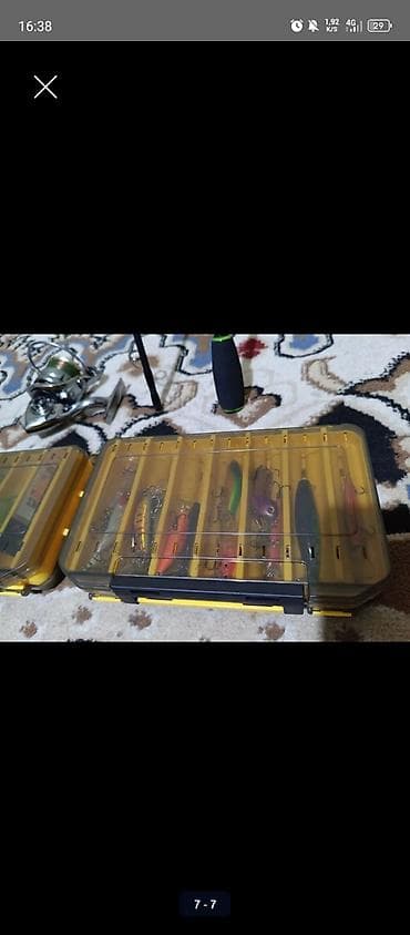 рыболовный набор: Спиннинговый комплект для микроджига цена за весь комплект 6000 — 7