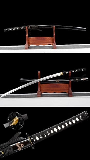 мечи катана: Катана Стальные Сувенирные Мечи Катаны из разных сталей (Порошковая — 1