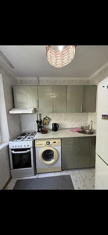 osh flat: 3 комнаты, Боконбаева/Уметалиева Собственник, Без животных, от 1 года, С мебелью полностью — 5