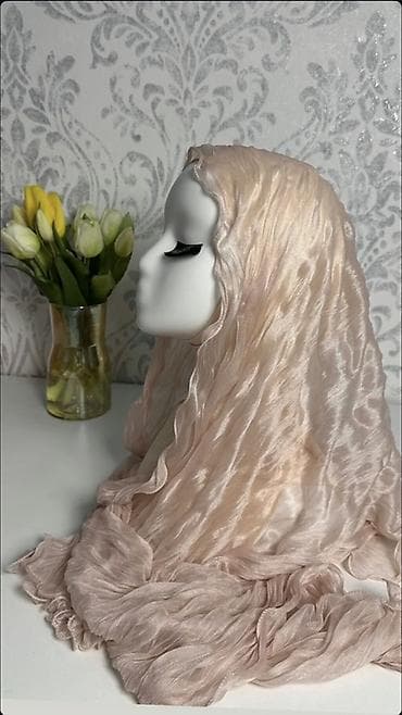 Шапки: Платок, Осень-весна, С узорами — 5