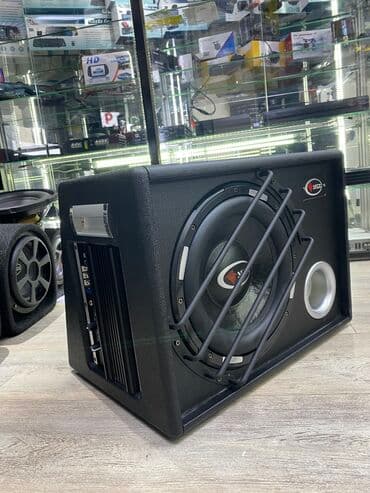 сабвуфер новый: Активный сабвуфер фирмы Syzx 10 дюймов! Идеально для хэтчбеков и — 1